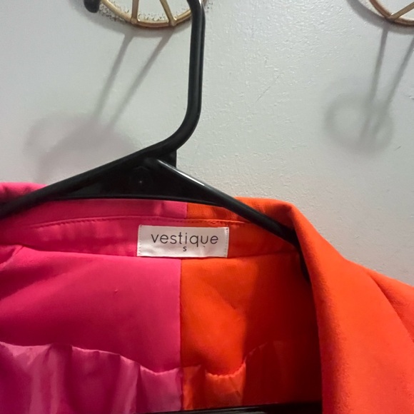 Vestique orange and pink born to stand out blazer - Picture 3 of 5